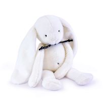 Peluche Coniglio Méloé 37 cm - Bianco MA0240 Maïlou Tradition 1