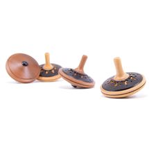Trottola in legno Burlesco naturale 48 mm MA-DA411 Mader 1