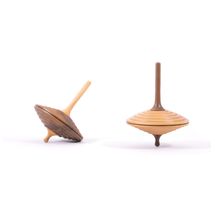 Trottola in legno Tukan naturale 75 mm MA-BA209 Mader 1