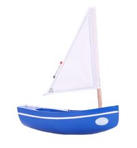 Barca Le Bâchi blu 17cm TI-N200-BACHI-BLEU Maison Tirot 1