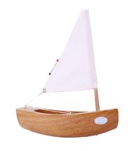 Barca Le Bâchi in legno naturale 17cm TI-N200-BACHI-BOIS-NATUREL Maison Tirot 1
