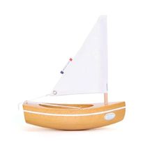 Barca Le Bâchi in legno naturale 17cm TI-N200-BACHI-BOIS-NATUREL Maison Tirot 1