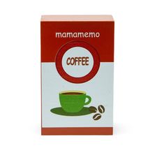 Confezione di chicchi di caffè in legno As-85600 Mamamemo 1