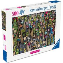 Puzzle Mercato galleggiante in Indonesia 500 pezzi RAV12001813 Ravensburger 1