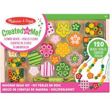 Set di perline in legno Flower Power MD14178 Melissa & Doug 1