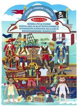 Libretto di adesivi in rilievo sui pirati MD-19102 Melissa & Doug 1