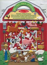 Libretto di adesivi a rilievo riposizionabili fermi MD-19408 Melissa & Doug 1