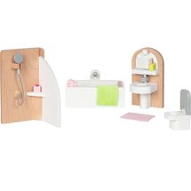 Mobili per bambole in miniatura, bagno GK51492 Goki 1