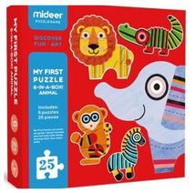 Il mio primo puzzle animali della giungla MD0078 Mideer 1
