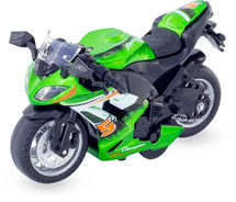 Motocicletta a frizione verde in miniatura UL-8355 verte Ulysse 1