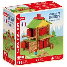 Il mio chalet in legno 165 pezzi JJ1803 Jeujura 1