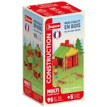 Il mio chalet in legno 95 pezzi JJ1801 Jeujura 1