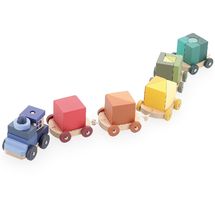 Il mio piccolo treno a cubetti V2123 Vilac 1