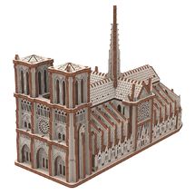 Cattedrale di Notre Dame modello GI-PWCAT Mr Playwood 1