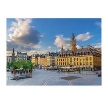 Puzzle La Grand Place di Lilla 1000 pezzi NA12001880 Nathan 1