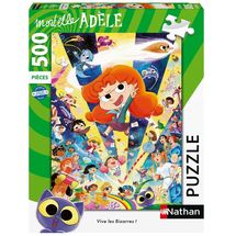 Puzzle Mortelle Adèle 500 pz N12000983 Nathan 1