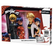 Puzzle Adrien e Marinette 100 pezzi N867431 Nathan 1