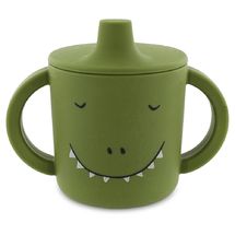 Tazza con beccuccio in silicone Mr Dino TX-96-420 Trixie 1