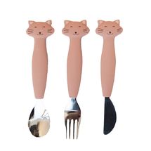 Set di posate in silicone Mrs Cat TX-96-454 Trixie 1