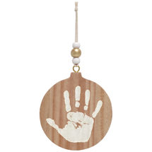 Decorazione natalizia in legno con impronta PA2700 Vintiun 1