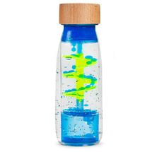 Bottiglia sensoriale Move Spirale blu PB85779 Petit Boum 1