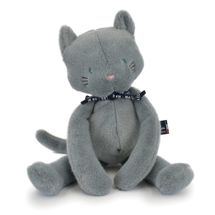 Peluche Gatto Méloé 37 cm - Grigio MA0261 Maïlou Tradition 1