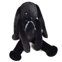 Peluche Coniglio Méloé 37 cm - Nero MA0364 Maïlou Tradition 1