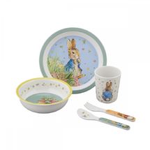 Set da 5 pezzi Peter Coniglio verde PJ-BP701BT Petit Jour 1