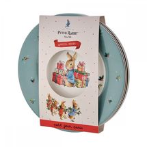 4 Piatti Peter Rabbit Natalizi 20 cm PJ-BP920NAS Petit Jour 1