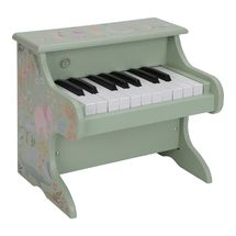 Pianoforte verde in legno Safari Friends LD7476 Little Dutch 1