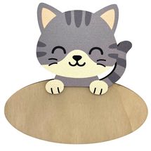 Targa per porta personalizzabile Gatto VI-PLP18 Vintiun 1