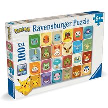 Puzzle Facce da Pokemon 100p XXL RAV12004320 Ravensburger 1