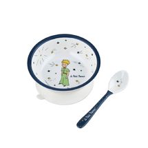 Ciotola a ventosa con cucchiaio Il Piccolo Principe blu PJ-PP702U Petit Jour 1