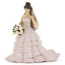 Figurina della sposa in pizzo PA38819-2847 Papo 1