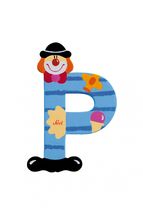 Lettera P Clown SE81752 Sevi 1