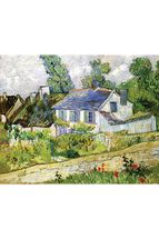 Case a Auvers di VAN GOGH A218-500-4442 Puzzle Michèle Wilson 1