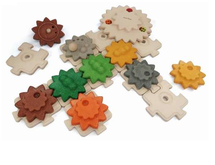 Puzzle engrenages PT5394 Plan Toys 1