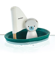Barca con orso polare PT5712 Plan Toys 1