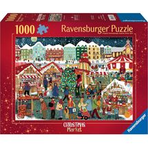 Puzzle Mercatino di Natale 1000 pezzi RAV12000729 Ravensburger 1