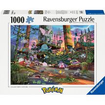 Puzzle Pokemon Jolteon e Centrale Elettrica 1000 pz RAV12002034 Ravensburger 1
