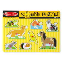 Animali domestici con puzzle sonoro MD10730 Melissa & Doug 1