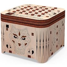 Scatola segreta tigre modello meccanico GI-PWBST Mr Playwood 1