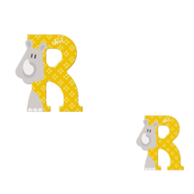 Lettera R - Rinoceronte SE-83018 Sevi 1