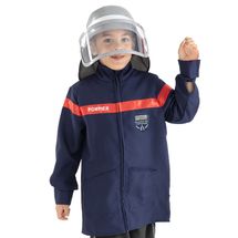 Giacca e casco da pompiere, 5-8 anni R159972 Rubies 1