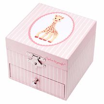 Scatola musicale rosa Sophie The Giraffe TR-S20163 Trousselier 1