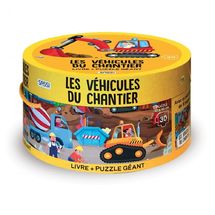 Puzzle veicoli da costruzione SJ-1176 Sassi Junior 1