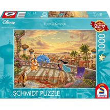 Puzzle Aladdin e Jasmine ballano 1000 pezzi S-58032 Schmidt Spiele 1