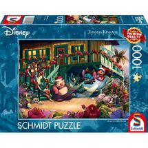 Puzzle Lilo e Stitch Aloha Christmas 1000 pezzi S-58049 Schmidt Spiele 1