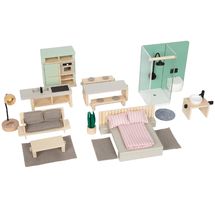 Set di mobili per la casa delle bambole LE12818 Small Foot company 1