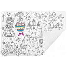 Tovaglietta da colorare - Principesse UL7144 Ulysse 1